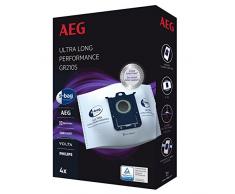 AEG GR210S s-bag Ultra Long Performance Staubsaugerbeutel (3 XXL Synthetik Staubbeutel für dauerhaft hohe Saugleistung, optimale Filtration, Hygieneverschluss, 5 Liter Volumen, weiß)