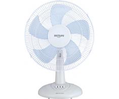 Bastilipo Motril Tischventilator, 45 W, Kunststoff, 3 Geschwindigkeiten, Weiß