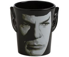 Vandor 55394 Star Trek Spock 3D Ohren Form Keramik Suppe Kaffee Tasse Becher Becher Becher 570 ml Mug- 20 oz. schwarz