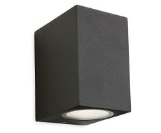 Firstlight 2332 GP 12 Watt LED Capital 2-flammige Wandleuchte Wandleuchte, graphit