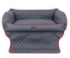 HobbyDog R2 ROTGRA3 Royal Trunk Das Lager/Bett, Die Couch für einen Hund Zum Kofferraum, 100 x 80 cm, L