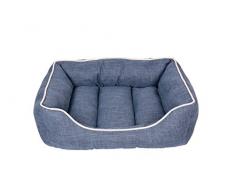 Dream Pfoten Box Bett, mittelgroß/groß, blau