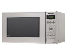 Panasonic NN-SD27HSGTG Inverter Mikrowelle (1000 Watt, Solo Mikrowelle, 23 Liter) edelstahl