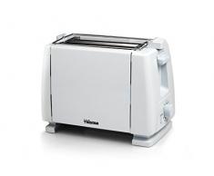 Tristar BR-1009 Toaster, 2 Toastkammern, 6 Bräunungsstufen, mit Stoptaste, Weiß