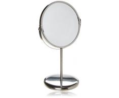 IKEA 0885932544170 TRENSUM Spiegel, Edelstahl, Silber, 17 x 17 x 33 cm