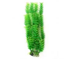 uxcell Aquarium Künstliche Wasser Pflanze Landschaftsbau Dekoration, Gelb/Orange/Rot