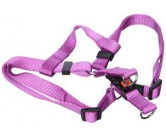 Karlie Art Sportiv Plus Geschirr, 25 mm 60-90 cm, pink, 1-2-3 Step und Go