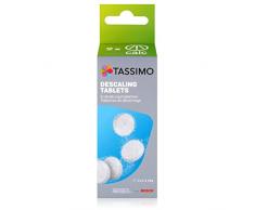 Bosch TCZ6004 Entkalkungstabletten (für alle Tassimo Kapselmaschinen, entfernt schnell und zuverlässig Kalkablagerungen, 4 Tabletten)