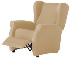 Schutzhülle aus elastischem Sessel Modell Tunez Bezug für Relax-Sessel 32x42x8 cm beige