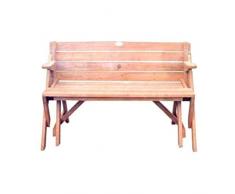 Cheeko Petbris 2 in 1 Gartenbank und Tisch, Holz, 100 g