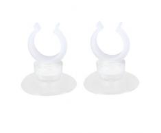 uxcell Aquarium Air Line Fish Tank Sauerstoff Flexible Tube Brauseschlauch Rohr, 4 mm, blau