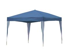 SIENA GARDEN FALTPAVILLON 300x300 cm blau/weiß