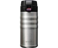 Kyocera FLIP TOP - isolierte Trinkflasche mit keramischer Innenbeschichtung | schadstoff-frei | auslaufsicher | leicht | stylisch | edelstahl, 350 ml