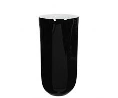 Mica decorations 1000506 Vase, Jula, schwarz
