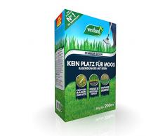 Westland Kein Platz für Moos 733513, Rasendünger mit Eisen, Für moosbelastete Flächen, Granulat, Dunkelbraun, 5 kg für 200m²