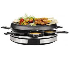 Tefal RE127812 Raclette-Grill, Edelstahl