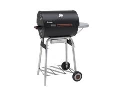 Landmann Holzkohle - Grillwagen black taurus 440, Schwarz, 81 x 49 x 104 cm