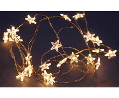 Noma 50 Solar Kupferdraht Multifunktions LED Lichterkette Girlande