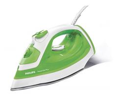 Philips Performer Dampfbügeleisen, 160 g Dampfstoß 140 ml und Tank 200 ml Bianco/Blu