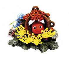 Nobby 28623 Aqua Ornaments Fisch IM KRUG mit Pflanzen 15, 5 x 11, 3 x 11, 5 cm