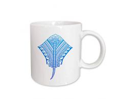 3dRose 295402_1 Mug Becher, keramik, weiß