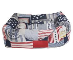 Croci Nautica Rechteck Pet Bett, 70 x 60 cm