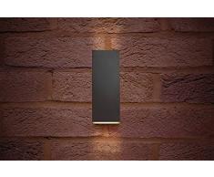 Pablo Wandleuchte IP54 8W 300lm 3000K dunkelgrau