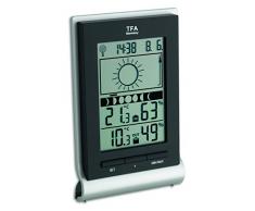 TFA Dostmann Xeno Funk-Wetterstation, Wettervorhersage, Innentemperatur, Luftfeuchtigkeit, Außentemperatur
