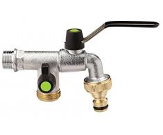 S & M 957000–2 Head 2 Ventil Outdoor Wasserhahn 1/2 x 3/10,2 cm