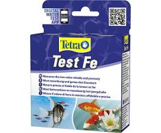 Tetra Test Fe (Eisen) - Wassertest für Süßwasser-Aquarien und Gartenteiche, misst zuverlässig und genau den Eisenwert