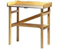 dobar 29052FSC Robuster Pflanztisch aus imprägniertem FSC-Kiefernholz 78 x 37 x 83 cm