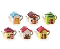 Soul Kitchen Teekanne 400 ml 5 decori assortiti