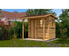 weka Gartenhaus 820 Gr. 1, natur, VD/T 100 cm, ET, EF