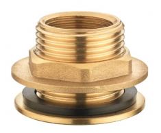 Cornat Regentonnen-Verbindungsstutzen 1, Messing / Garten Bewässerung / FLOR92990