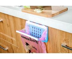 katoot @ Kunststoff Küche Schrank Schublade Tür Trash Taschen Rack Ständer faltbar Lebensmittel abfallstoffe Abfalleimer Mülleimer zum Aufhängen Storage Rack Organizer