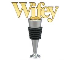 Thirstystone N1191 Weinflaschenverschluss, metall, gold