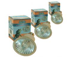 Replux 31647 3er PACK, Halogen Spot, 50 Watt, 220-235 Volt, E27 Fassung, R51