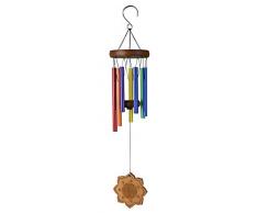 NATURES MELODY - Chakra Klangspiel, ca. 22 Zoll / ca. 56 cm - Chakra-Farben / Multicolor