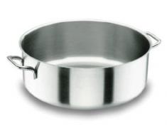 Lacor 50045 Bratentopf mit Deckel 45 cm