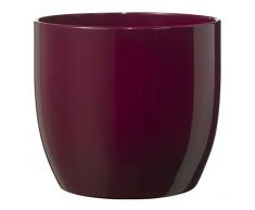 Soendgen Keramik Blumenübertopf, Basel Fashion, cyclam, 27 x 27 x 26 cm, 0069/0027/2214