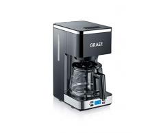 Graef FK502EU Filterkaffeemaschine, 1000, schwarz