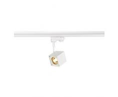 SLV Altra Dice Spot, Eckig, Gu10, inklusive 3 Pin Adapter, maximal 50 W, weiÃ 152321