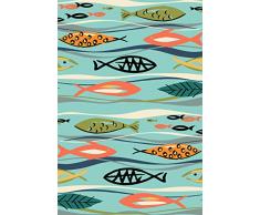 Toland Home Garden 1110882 Deko-Fischfahne, 31,8 x 45,7 cm, bunt, fließendes Wasser