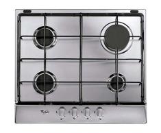 Whirlpool Europe PH AKR350IX quadratisches Kochfeld, Metall, Silber, 51 x 59 x 6,2 cm