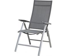 Unimet Klappsessel, Paris, grau, 70 x 70 x 30 cm, 55822