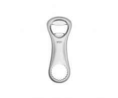 OXO SteeL Flaschenöffner und Dosenöffner Druckgegossener Flaschenöffner silber
