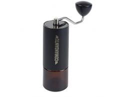 Comandante 4260113435663 Kaffeemühle, Edelstahl, schwarzes Metall