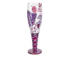 Lolita von Enesco 21 Sexy Pilsglas, multicolor