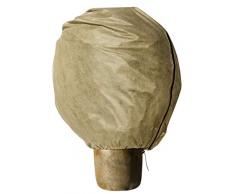 Windhager Winter-Vlieshaube Protect Kälteschutz Frostschutz Gartenvlies Abdeckvlies, Größe XL, 1,1 x 1,1m, Beige, 06832