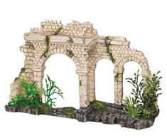 Nobby Aqua Ornaments MAUER MIT BÖGEN mit Pflanzen 25 x 6,5 x 15 cm